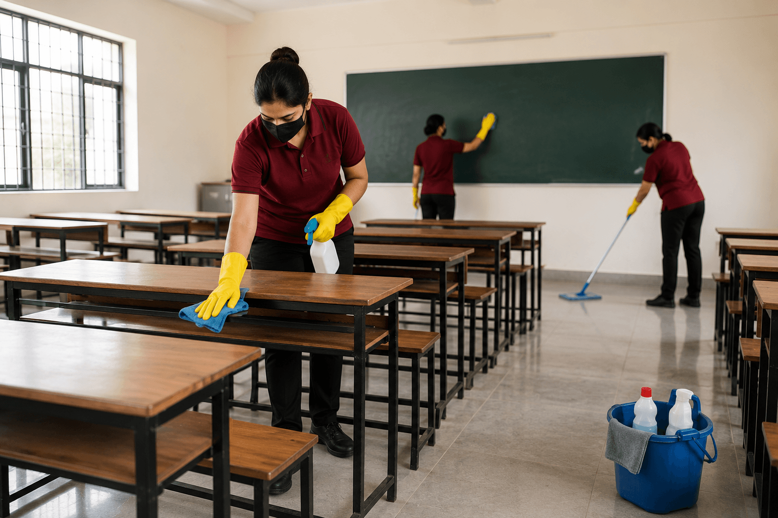 School & College Cleaning Service thumbnail 2